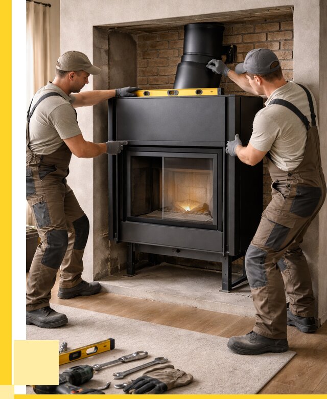 Установка каминных топок в Торжке под ключ от 18403 р. | ЭриданТрж