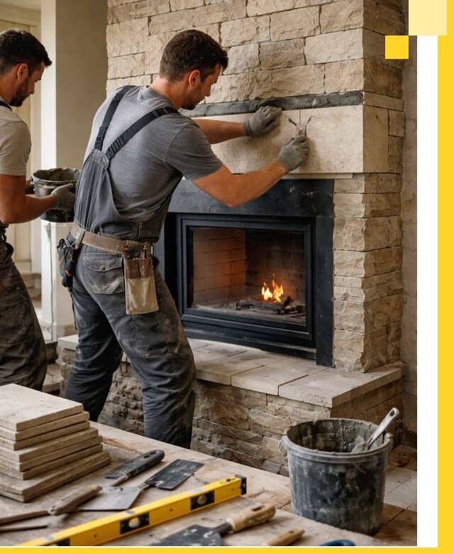 Проектирование и установка открытых каминов в Торжке