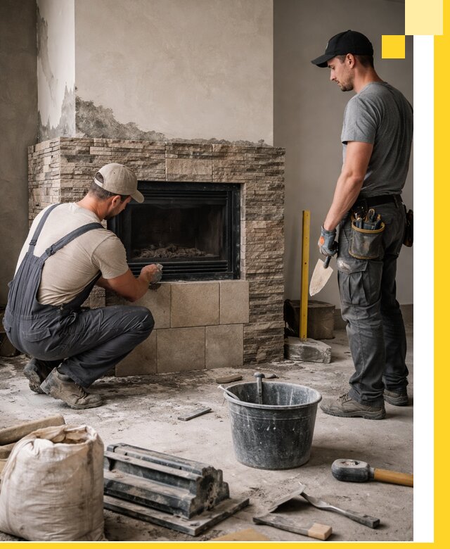 Камины под ключ в Торжке: проект, изготовление и монтаж