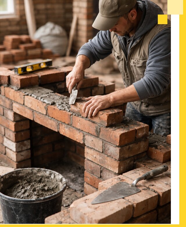 Кладка каминов под ключ в Торжке профессиональная отделка и монтаж