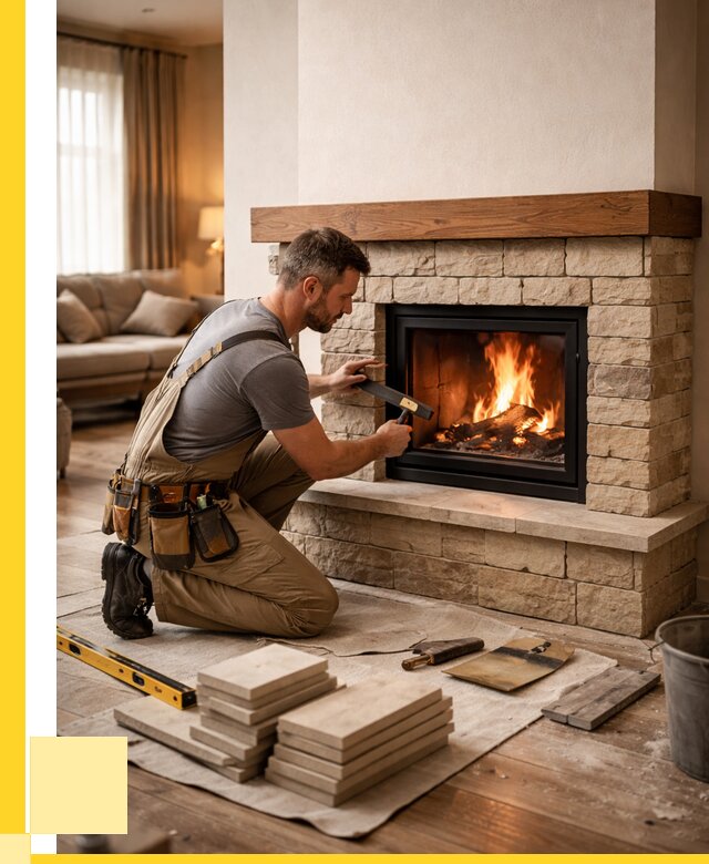 Строительство каминов в Торжке от 153360 р., ЭриданТрж - под ключ