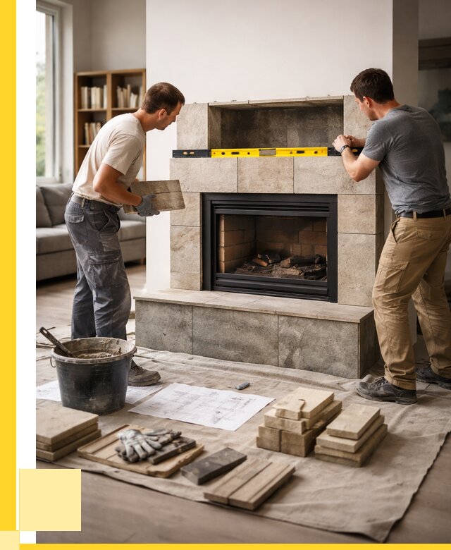 Монтаж каминов и установка в Торжке от 46008 р. | ЭриданТрж