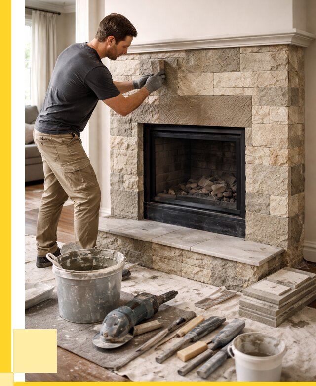 Ремонт каминов и печей в Торжке от 15336 р. | ЭриданТрж