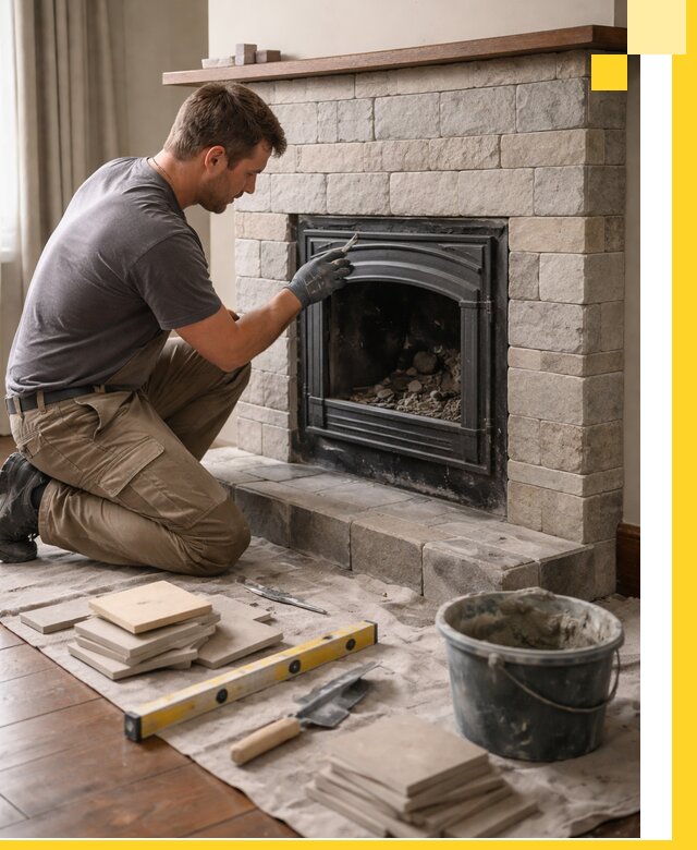 Профессиональный ремонт каминов в Торжке восстановление и сервис