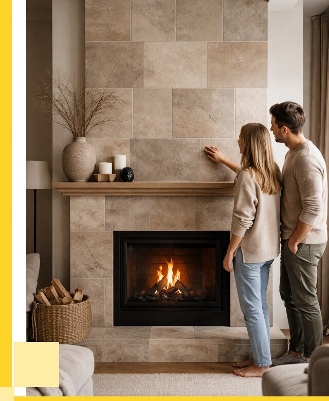 Облицовка каминов керамогранитом в Торжке от 4601 р. | ЭриданТрж