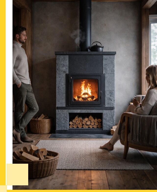 Каминопечи из кирпича в Торжке под ключ от 122688 р., ЭриданТрж