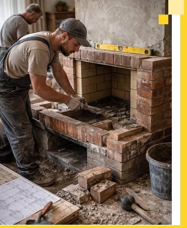 Изготовление и установка каминопечей под ключ в Торжке