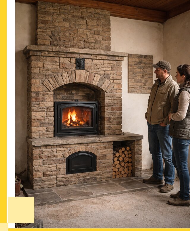 Кирпичная печь под ключ в Торжке от 153360 р. | ЭриданТрж