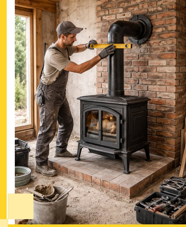 Монтаж печей установка банной печи в Торжке от 15336 р. | ЭриданТрж