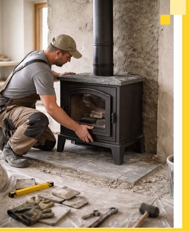 Профессиональный монтаж печей и каминов в Торжке под ключ