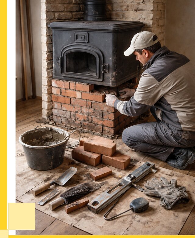 Ремонт печей в Торжке от 12269 р., услуги печника ЭриданТрж