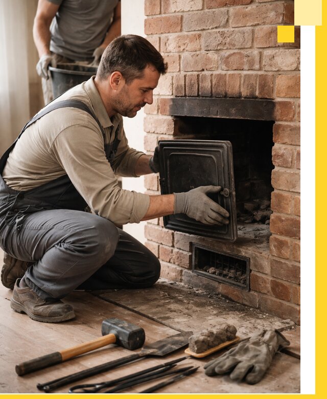 Ремонт печей в Торжке с гарантией качества и безопасности