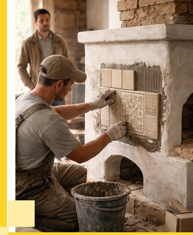 Отделка печей и банных печей в Торжке от 35784 р. | ЭриданТрж