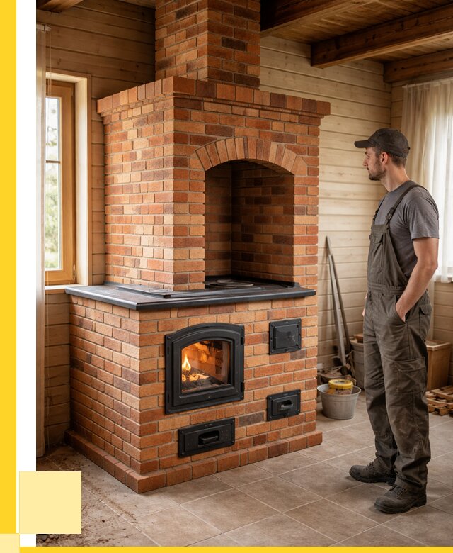 Кирпичные печи в Торжке: купить от 153360 р. | ЭриданТрж