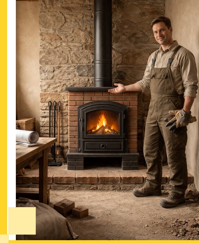 Печи отопительные из кирпича в Торжке от 81792 р., ЭриданТрж