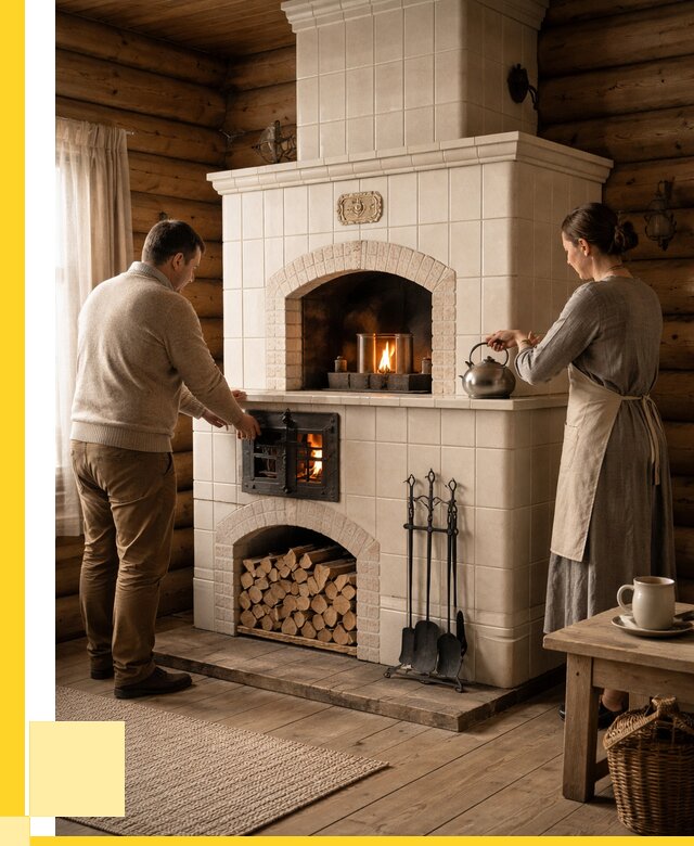 Русские печи в Торжке: установка от 153360 р. ЭриданТрж