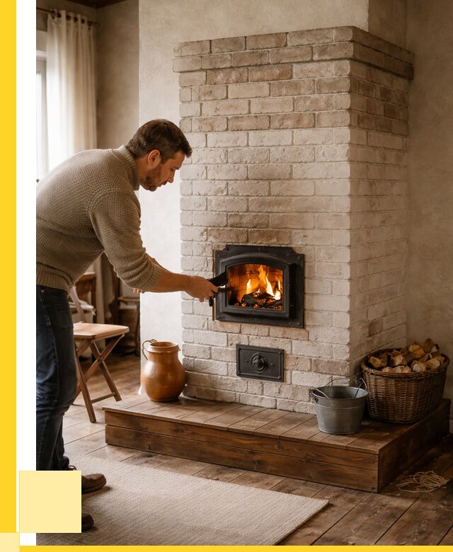 Печь голландка из кирпича в Торжке от 86904 р. | ЭриданТрж