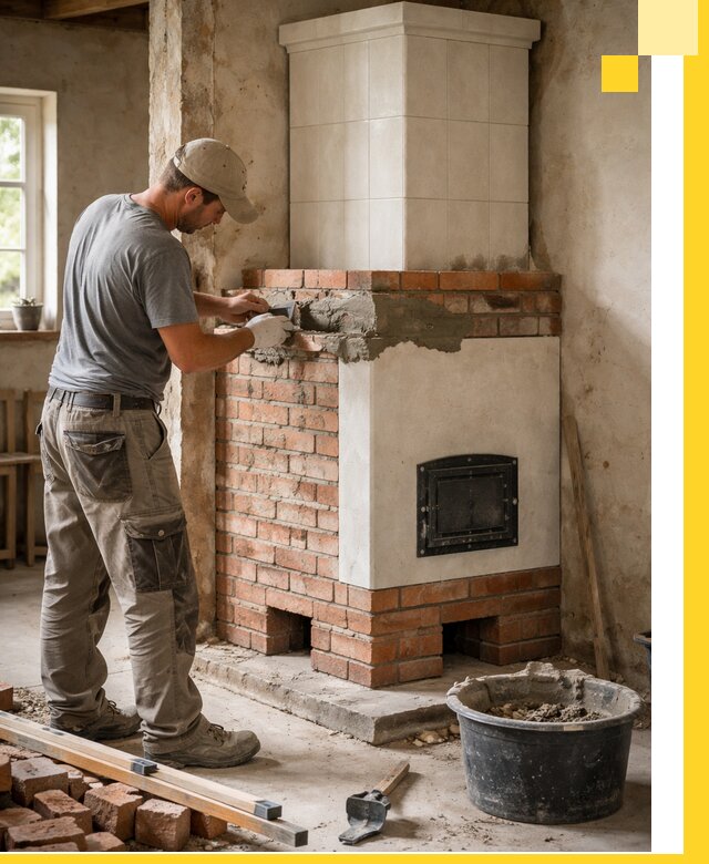 Изготовление и установка печей-голландок под ключ в Торжке