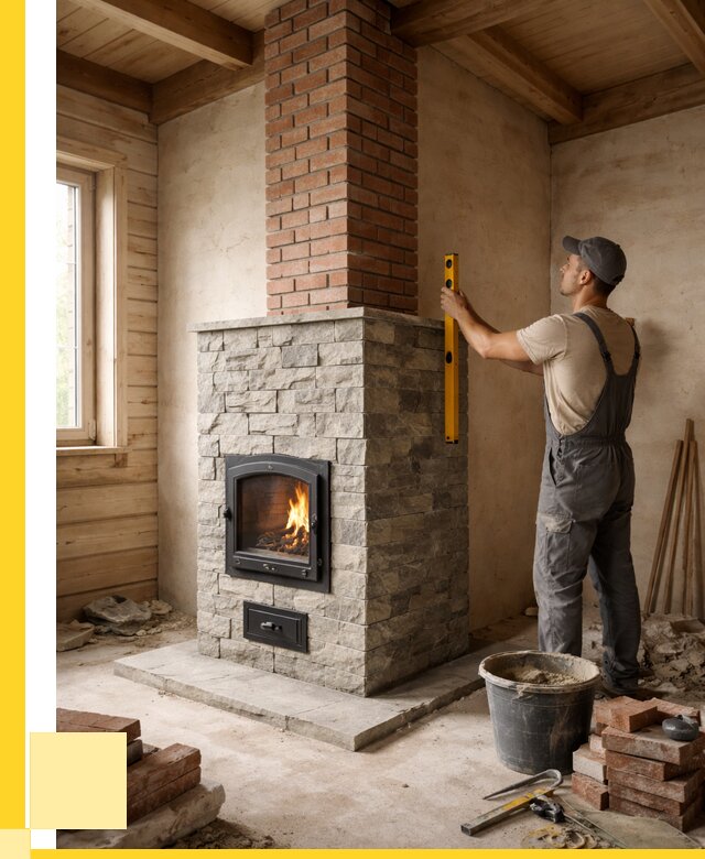 Печи и дымоходы под ключ в Торжке от 46008 р., ЭриданТрж