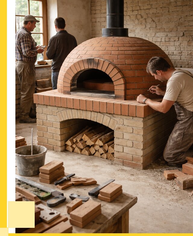 Помпейская печь дровяная для пиццы в Торжке | ЭриданТрж от 204480 р.