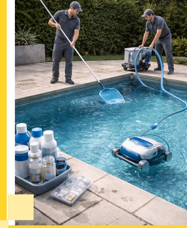 Чистка бассейнов в Торжке роботами, от 4601 р. | ЭриданТрж