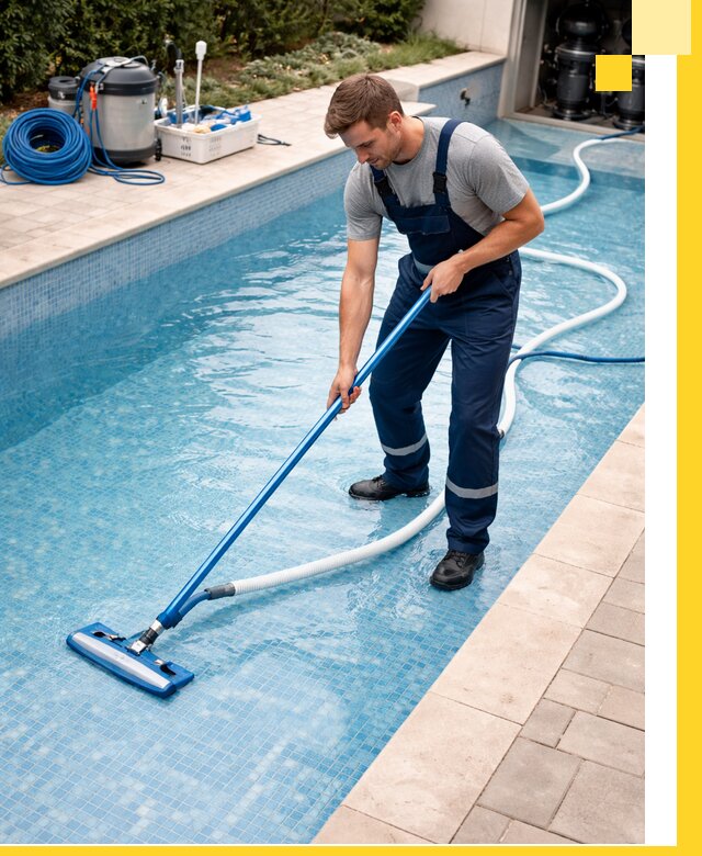 Профессиональная чистка бассейнов и фильтров в Торжке под ключ