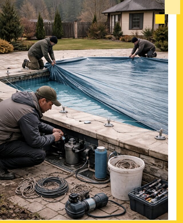 Консервация бассейнов в Торжке: подготовка к длительному хранению