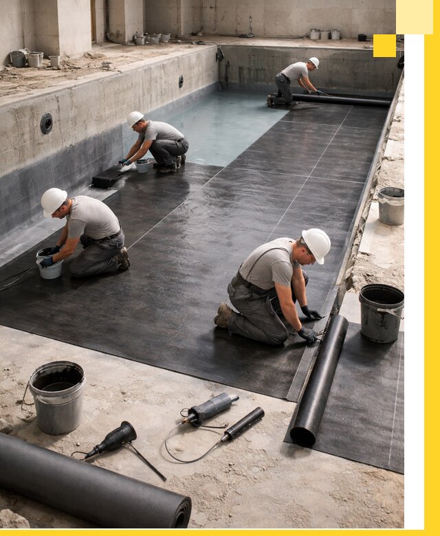 Профессиональная гидроизоляция бассейнов и чаш в Торжке под ключ