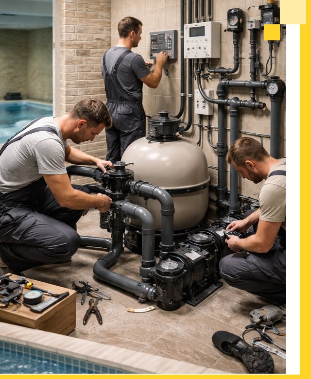 Комплексное оборудование для бассейнов под ключ в Торжке