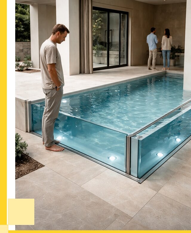 Стеклянные бассейны в Торжке от 1226880 р. | ЭриданТрж — мозаика