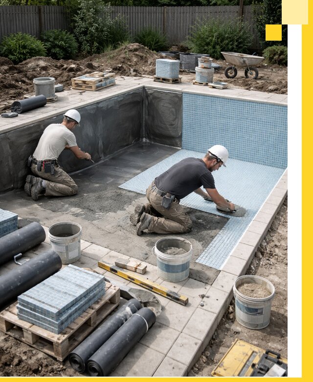 Проектирование и строительство стационарных бассейнов в Торжке