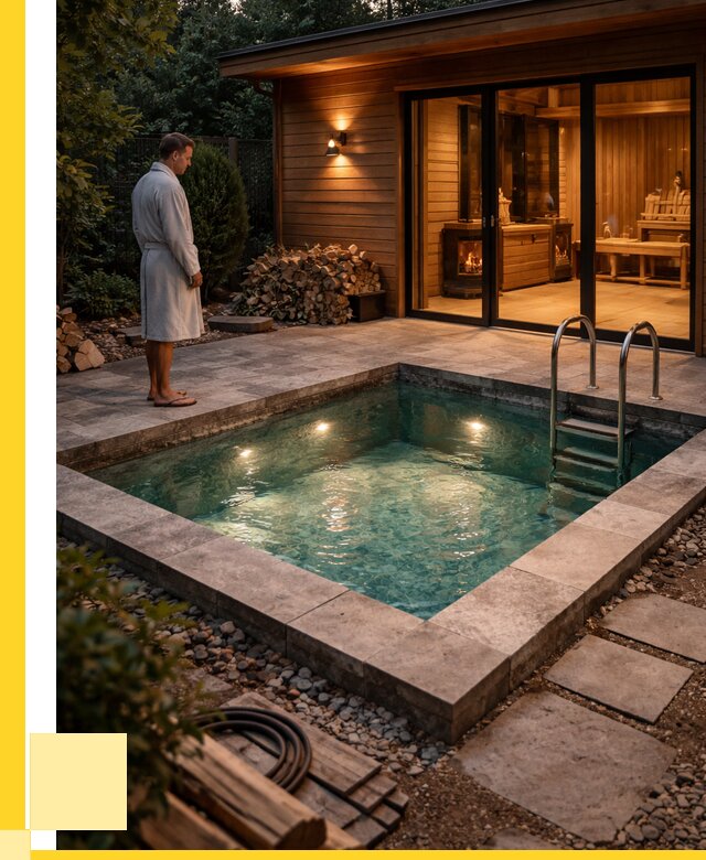 Бани с бассейном под ключ в Торжке от 97128 р. | ЭриданТрж