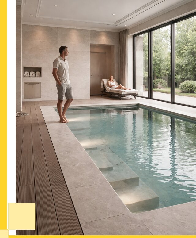 Бассейны в коттедже под ключ в Торжке от 1226880 р. | ЭриданТрж