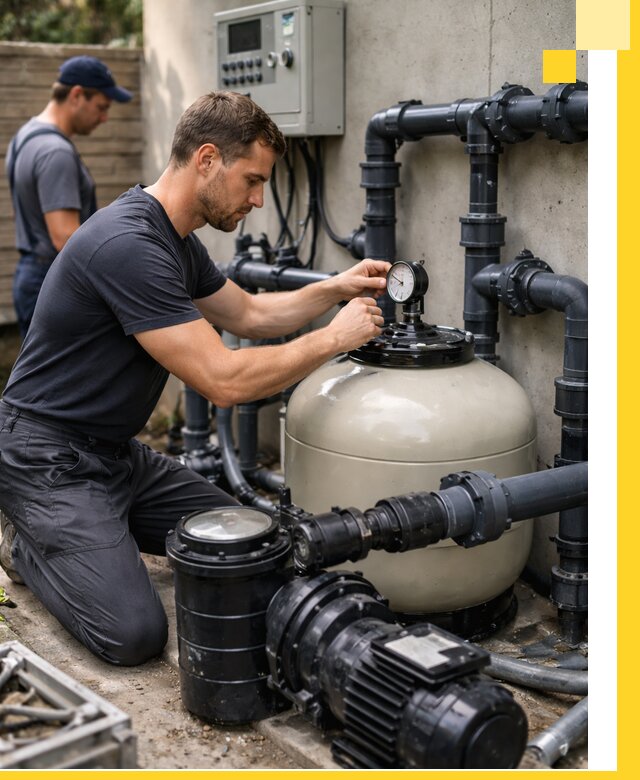 Поставка и монтаж фильтровального оборудования для бассейнов в Торжке