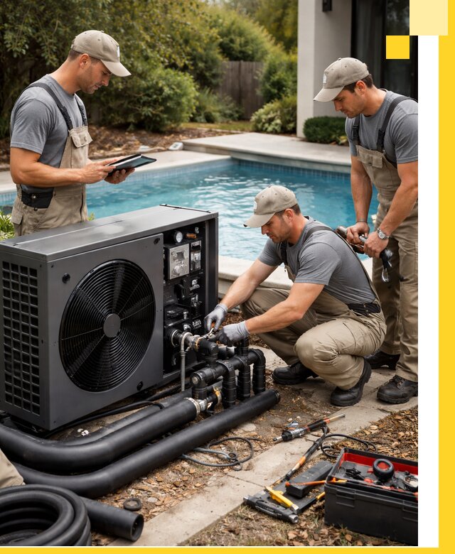 Проектирование и установка тепловых насосов для бассейнов в Торжке