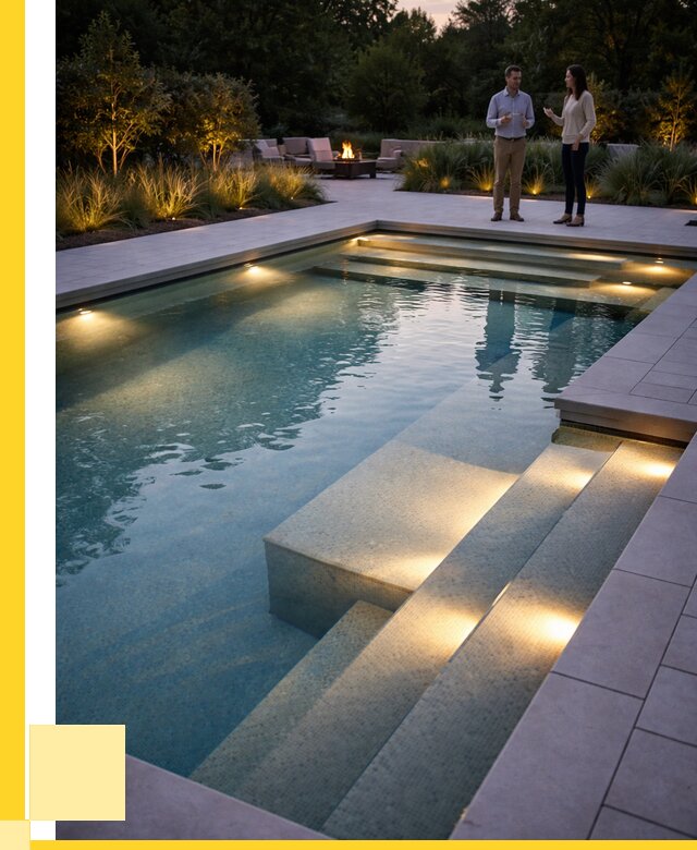 Освещение бассейнов в Торжке под ключ от 25560 р. | ЭриданТрж