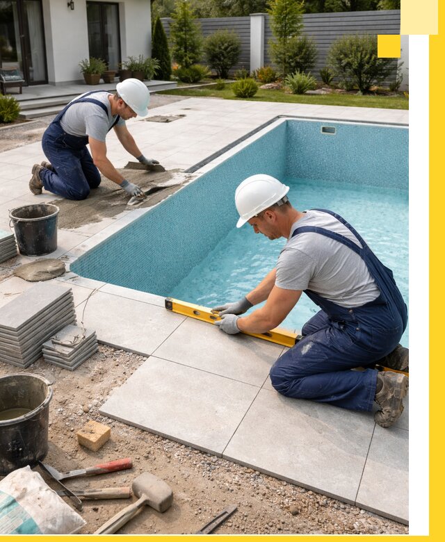 Строительство и монтаж плавательных бассейнов под ключ в Торжке