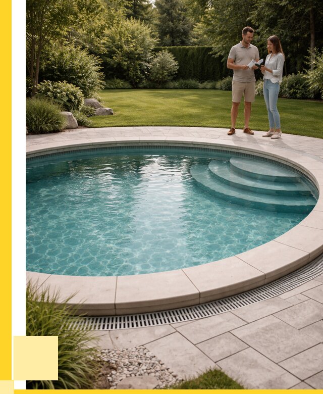 Круглые каркасные бассейны купить в Торжке от 255600 р. | ЭриданТрж