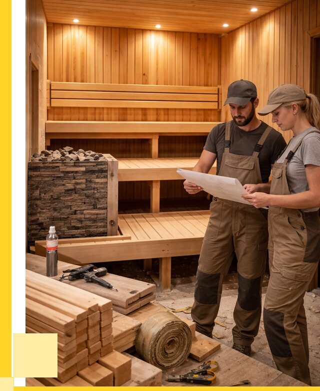 Строительство саун в Торжке под ключ от 255600 р., ЭриданТрж