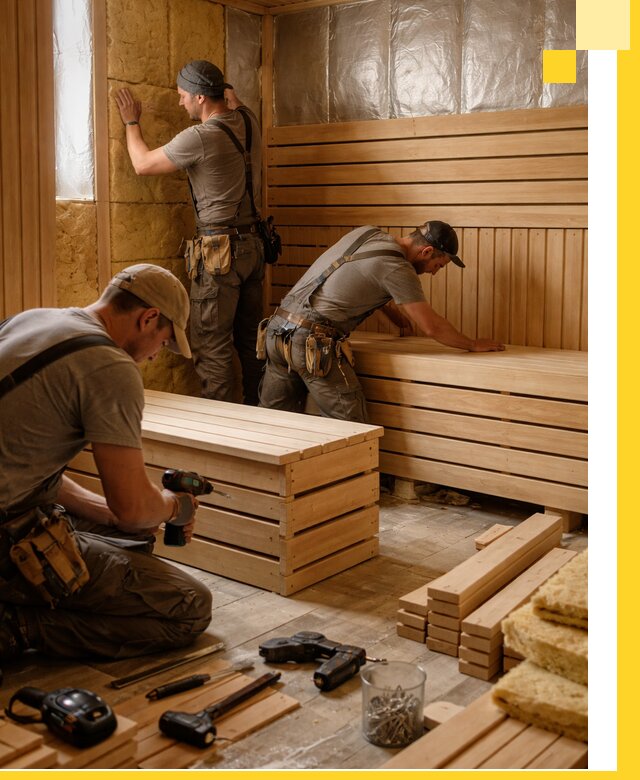 Профессиональное строительство саун под ключ в Торжке