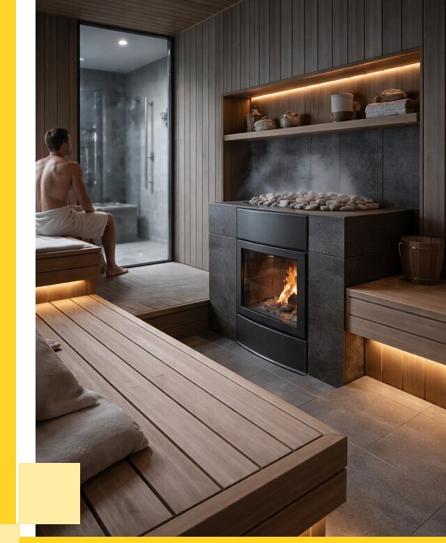 Проект сауны в частном доме в Торжке от 35784 р. | ЭриданТрж