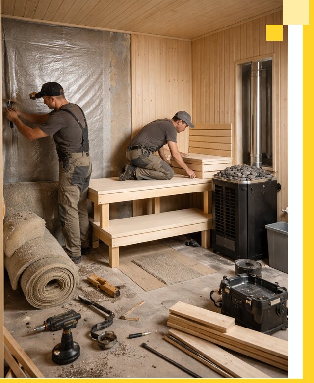 Проекты саун под ключ в Торжке дизайн и строительство