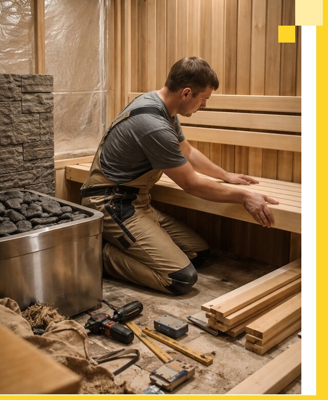 Сауны для дома под ключ с проектированием и монтажом в Торжке