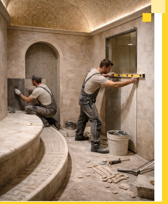 Проектирование и строительство саун с хамамом под ключ в Торжке