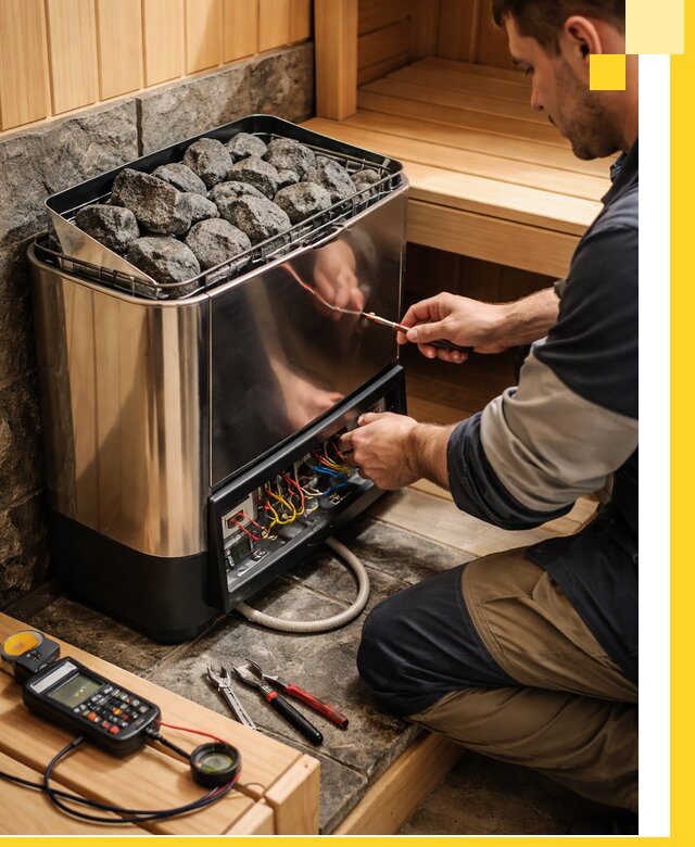 Продажа и установка электрокаменок для саун в Торжке