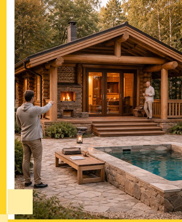 Проекты бань и хамам в Торжке от 25560 р. | ЭриданТрж