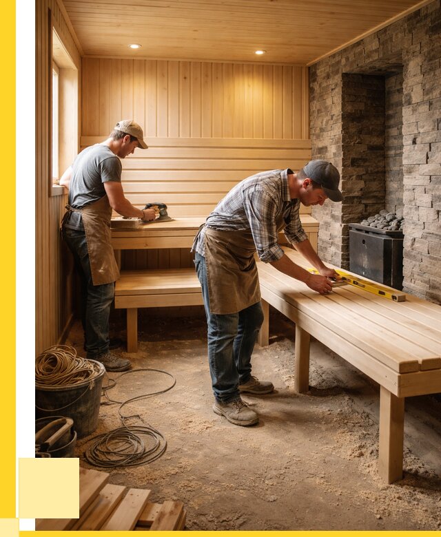 Отделка бани в Торжке: внутренняя отделка от 3067 р. | ЭриданТрж