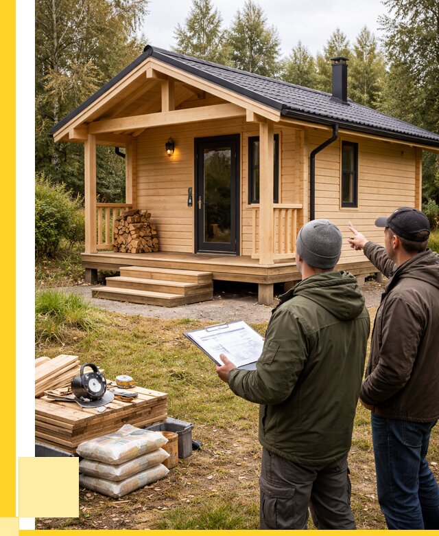 Каркасные бани под ключ в Торжке от 306720 р. | ЭриданТрж