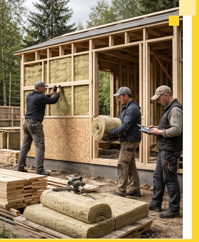 Проектирование и строительство каркасных бань в Торжке под ключ