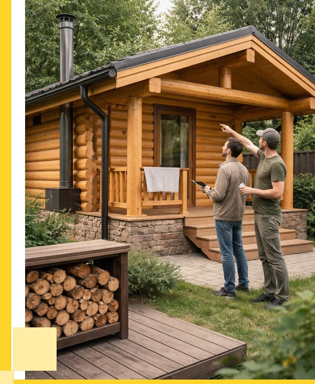 Бани для дачи под ключ в Торжке от 255600 р. | ЭриданТрж